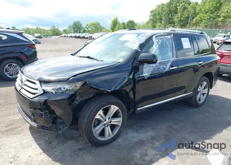 2012 Toyota Highlander Limited from USA, damaged, VIN 5TDYK3EH7CS053597
